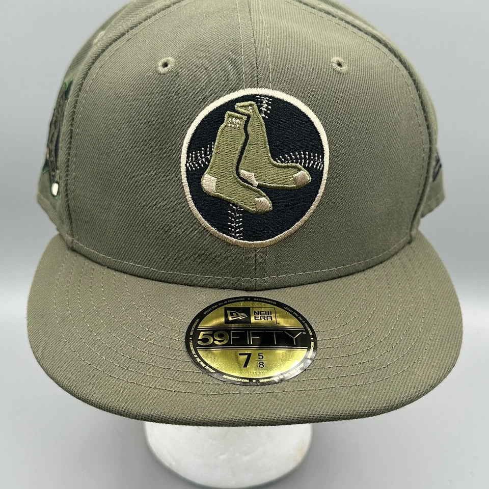 MLB New Era 5950 Sombrero Boston Red Sox Gorra Talla 7 5/8 Parche 1961 All Star Game Camuflado Foto 2 de 4