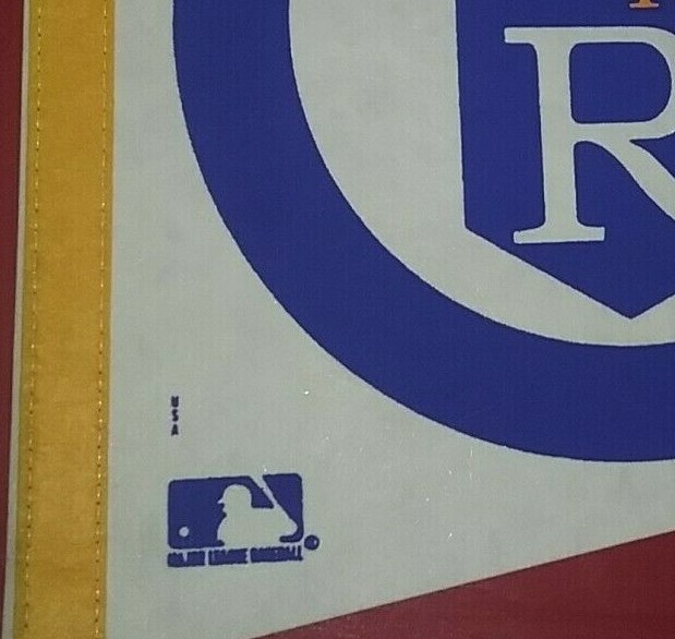 VINTAGE KANSAS CITY ROYALS BASEBALL PENNANT Falak Tayyeb Platinum