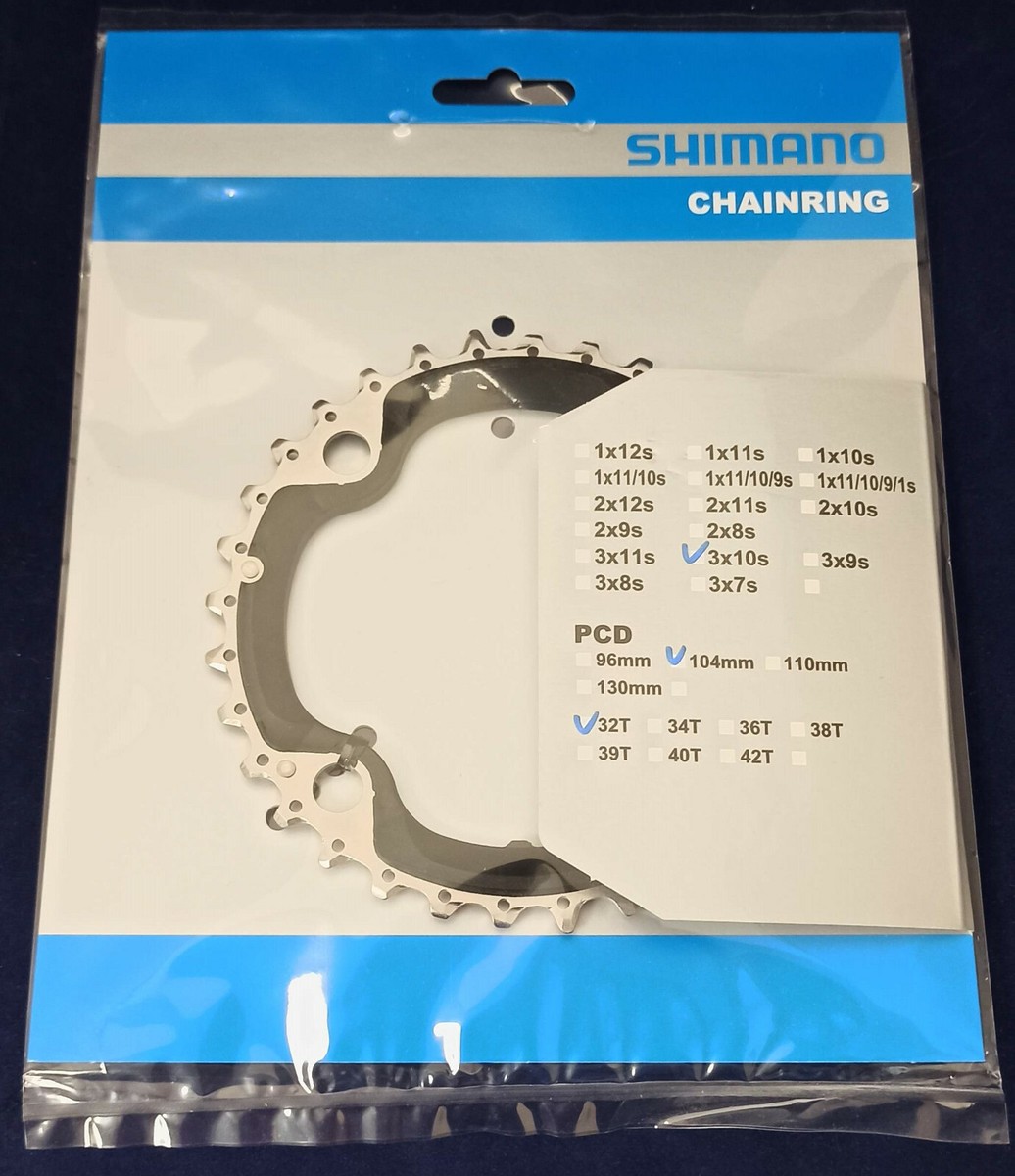 Shimano SLX Chainring FC-M670 (AE) for 42/32/24T 3x10-speed