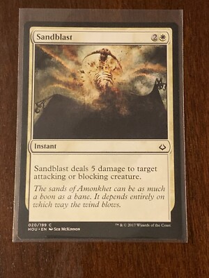 Magic the Gathering Hour of Devastation Sandblast