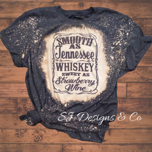 Bleached Tee | Smooth As Tennessee 
