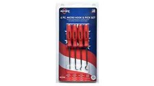 Mayhew 31098 4-pcs Micro Hook And Pick Set