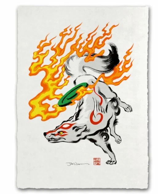 Okami. Amaterasu  Okami, Amaterasu, Anime wolf