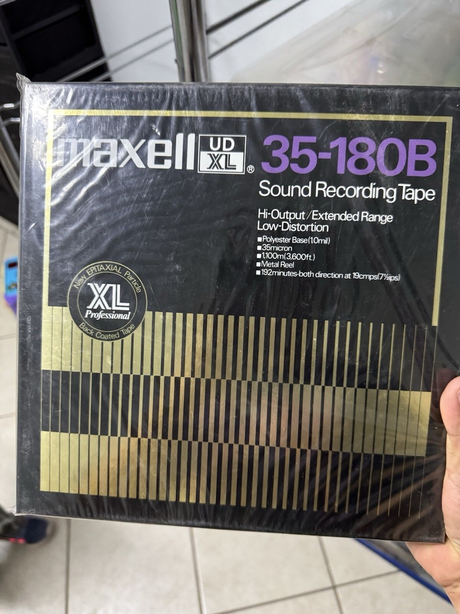 その他 maxell XL 35-180B Maxell UD XL 35-180B Reel to Reel Tape (New - Metal Reel) - The