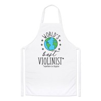 World's Best Geiger Koch SchüRze Lustig Favorit Violine Musik Kochen Backen
