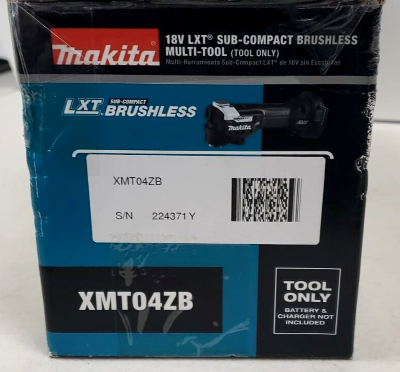 Makita XMT04ZB 18V LithiumIon MultiTool SEALED TOOL ONLY Brand NEW