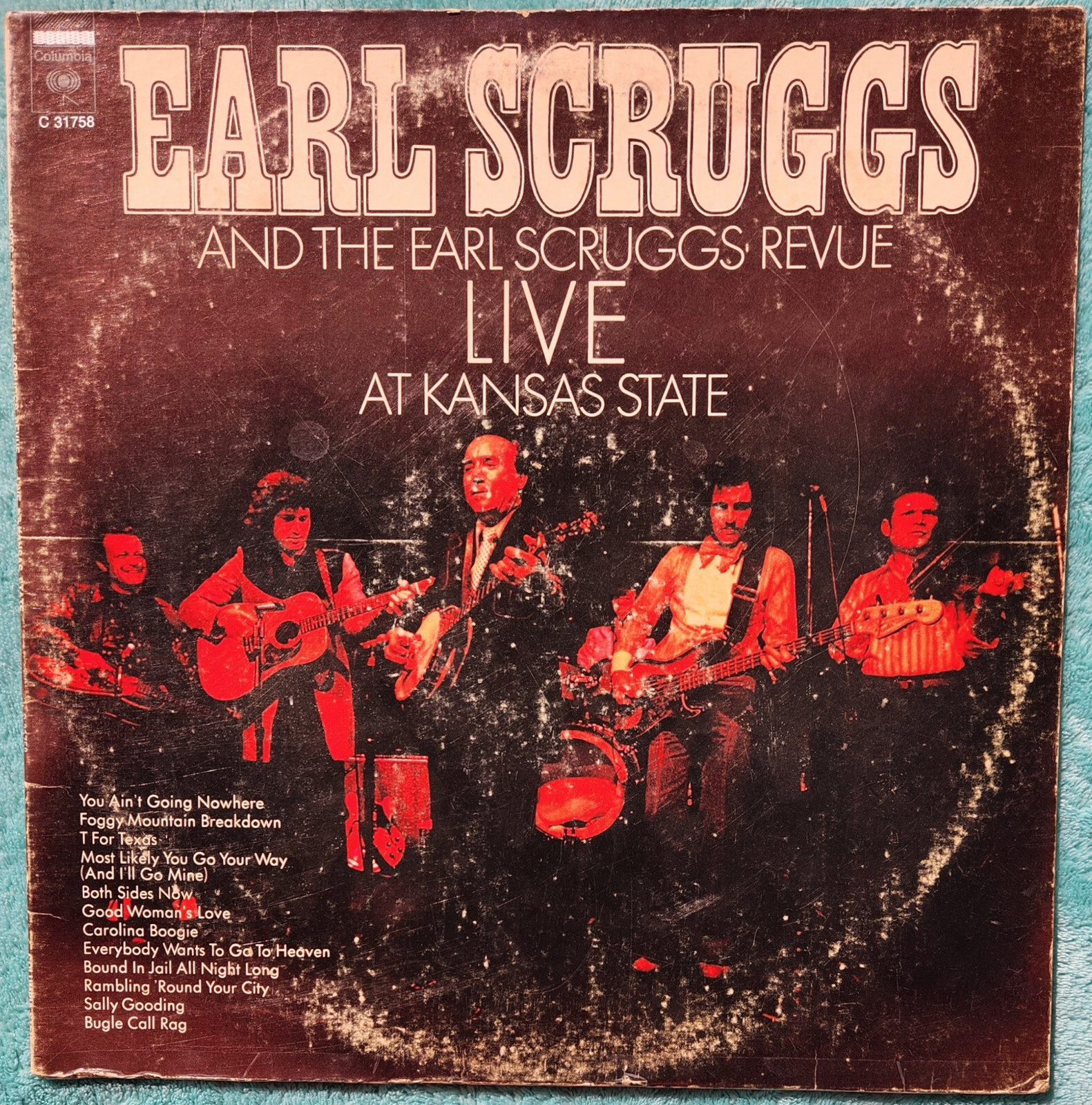 Earl Scruggs And The Earl Scruggs Revue Live At Kansas State LP 1972