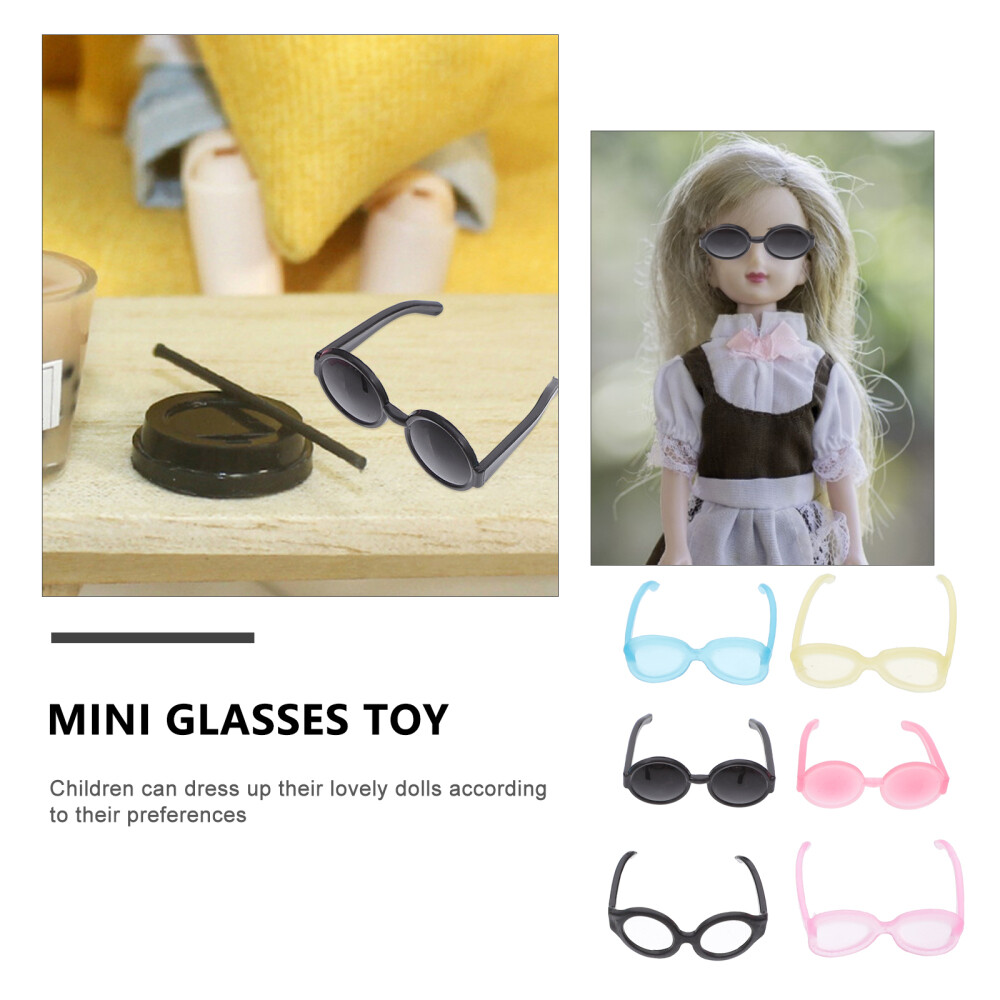 40PCS Glasses Toys Doll Costume Pixies Sunglasses for Women Duco