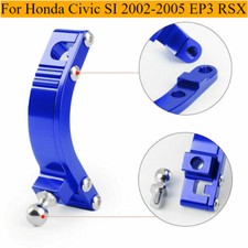 Blue Aluminum Short Shifter Adapter Kit For Honda Civic Si 2002-2005 Ep3 Rsx