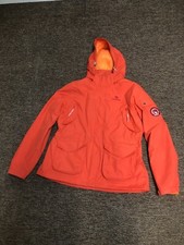 Camel Crown Woman’s Hoodie Zip Out Liner Szxl Orange Jacket