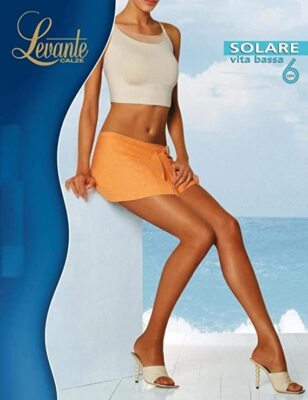 Strumpfhose Solar 6 Höhle Pur Niedrige Taille, Marke Levante - Sale