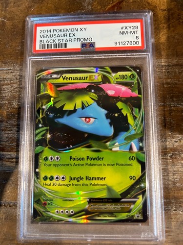 Venusaur-EX graded PSA 8 for sale on eBay