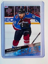  2020-21 UD French #217 Martin Kaut YG Young Guns Jeune Loup Avalanche Rookie