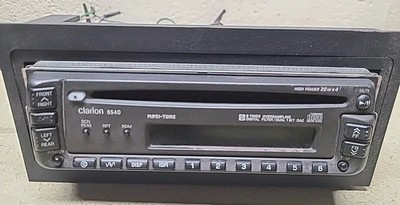 Clarion 6540 Car Audio Radio CD Player
