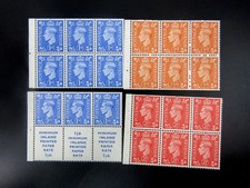 nystamps Great Britain Stamp # 280C//284B Mint OG NH L31y290