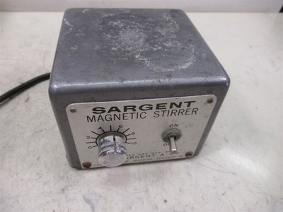 Vintage Sargent Magnetic Stirrer S-76490 Lab Mixer 115V TESTED WORKS