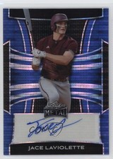 2025 Leaf Metal Auto Blue Pulsar /7 Jace LaViolette #BA-JL1 Auto 1q2