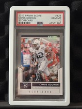Panini 2017 Score Chris Godwin Rookie Scorecard #428 PSA 10 POP-1/1✨