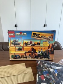 LEGO System Western Set 6765 Gold City Junction incl Box (Outter Box Only), Instruction