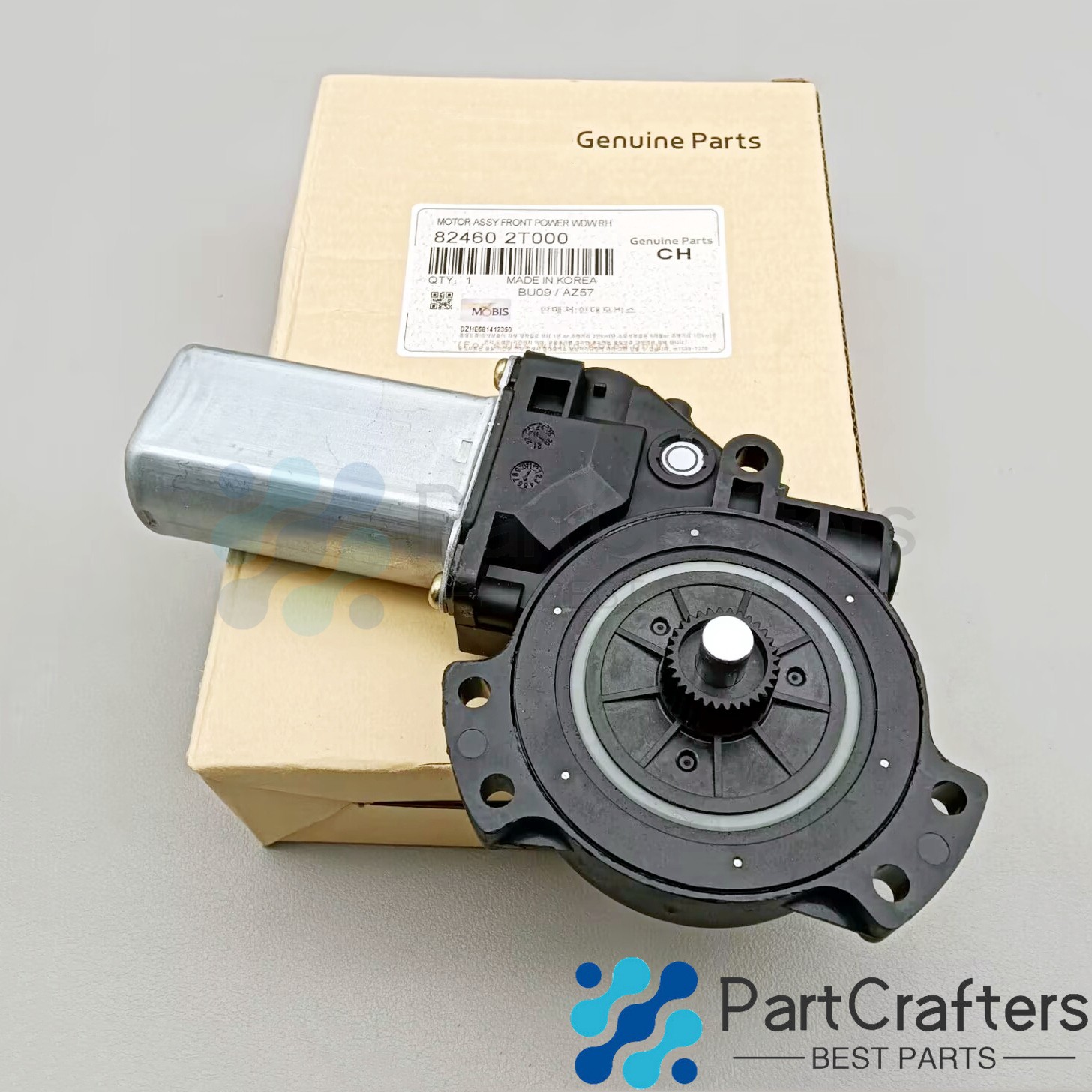 GENUINE FRONT RIGHT WINDOW MOTOR FITS 2011-2015 KIA OPTIMA #82460-2T000