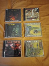 Lot 6 Albums CD Paris Violence neufs