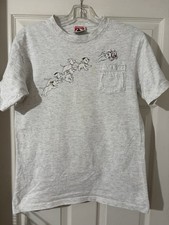 Vintage 101 Dalmatians Pocket T-shirt Sz Youth L Disney Mickey Inc Gray