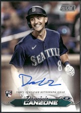 Dominic Canzone Rookie RC 2024 Stadium Club #SCBA-DC Autograph Auto Mariners