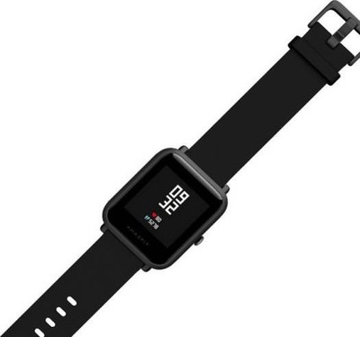 Amazfit Bip Smartwatch Black A1608 FOR PARTS - Screen Black, Vibrates & Blinks