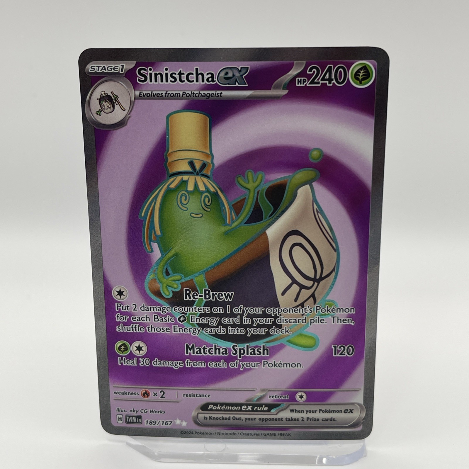 Sinistcha ex 189/167 Sv06: Twilight Masquerade Holo