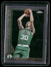 2025-26 Sam Hauser Topps Chrome #14