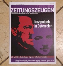 ZEITUNGSZEUGEN Nr. 9 Naziputsch in Österreich 1934 Kanzler Dollfuß wird ermordet