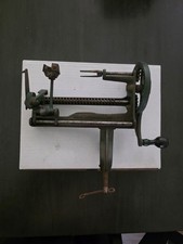 Antique Table Mounted Goodell Co. Apple Peele...