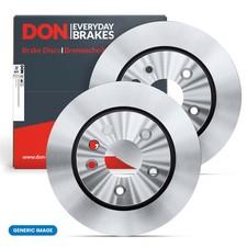 2x Brake Discs Front Vented Fits Mercedes-Benz A-Class B-Class CLA DON PCD12292