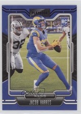 2021 Panini Playbook Rookie Purple Jacob Harris #138 1hs9