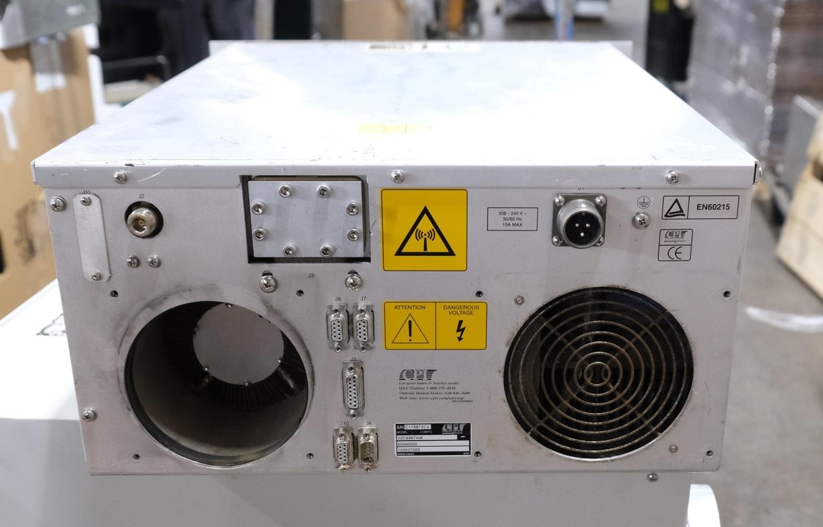CPI Satcom VZC6967AM 750W C-Band TWTA HPA High Power Satellite