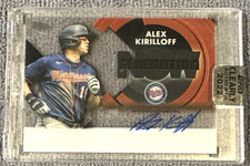 2022 Topps Clearly Authentic Alex Kirilloff Generation Now Auto #GNA-AK Twins