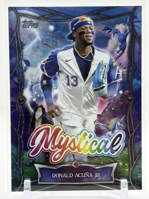 2025 Topps Update RONALD ACUNA JR. MYSTICAL insert #MYS-11 Atlanta