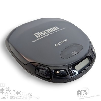 Sony Discman D-151 Tragbarer CD Compact Player Walkman Digital MEGA BASS Retro