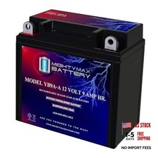 Mighty Max Battery -12 Volt 9 AH, 130 CCA, Rechargeable Maintenance Free YB9A-A