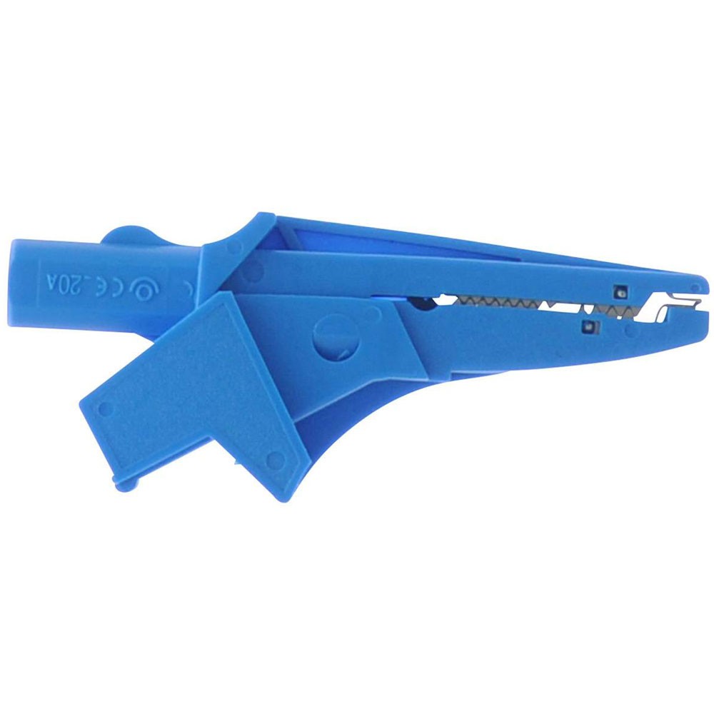 Metrel A 1310 Alligator Clip Blue Ensures Good Electrical Contact