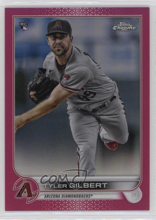 2022 Topps Chrome Magenta Refractor 271/399 Tyler Gilbert #65 Rookie RC 0nr3