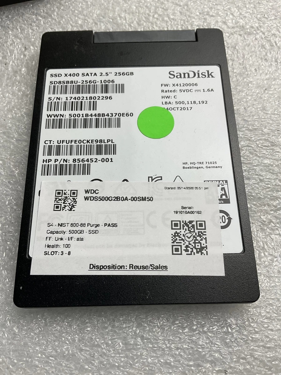 SanDisk 256 GB Solid State Drives for sale | eBay