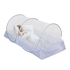 Portable Mosquito Net Foldable Pop-Up Travel Mosquito Net for Bed Free Instal...