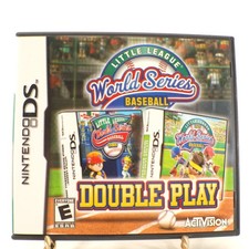Nintendo DS Little League World Series Baseball Double Game Rated E Open Case