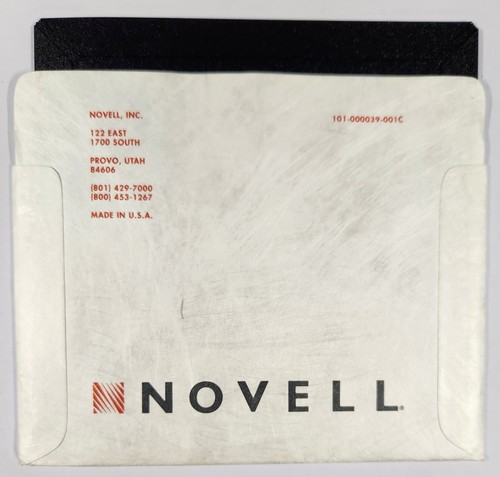 Novell NetWare Client API for C Version 0.30a 5.25" Floppy Disks 4x Disks - Afbeelding 4 van 11