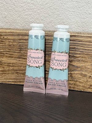 2 Bath And Body Works Sweetest Song Hand Cream 1 Oz Travel Size