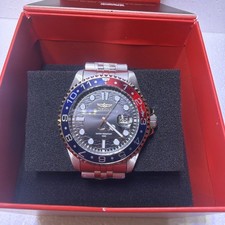 Invicta Pro Diver Heritage Men's Watch - 43mm, Steel, Black Blue/Red Bezel