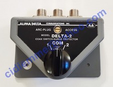 Commutatore Coassiale Antenna 2 Vie HF VHF Alpha Delta DELTA-2B, PL259 SO239