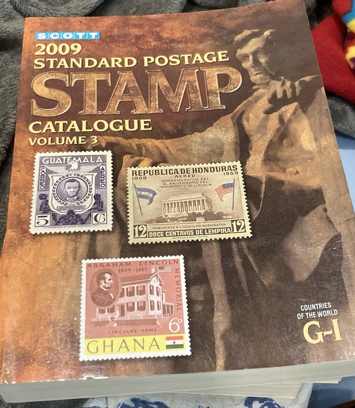 2009 Scott standard world stamp catalog Volume #3 (countries G-I) paperback