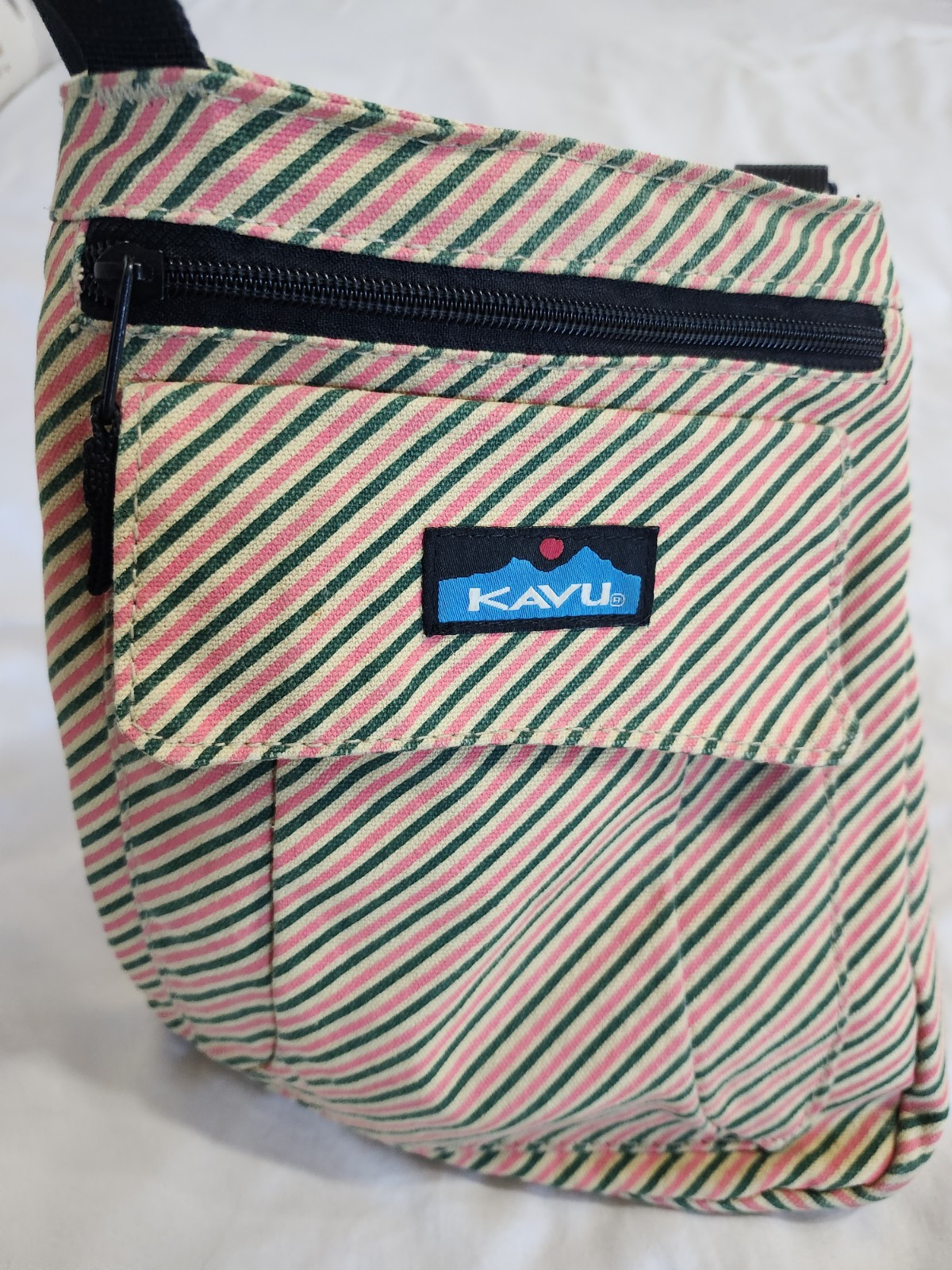 KAVU KEEPER BAG Crossbody Sling Bag Canvas Purse/Wallet